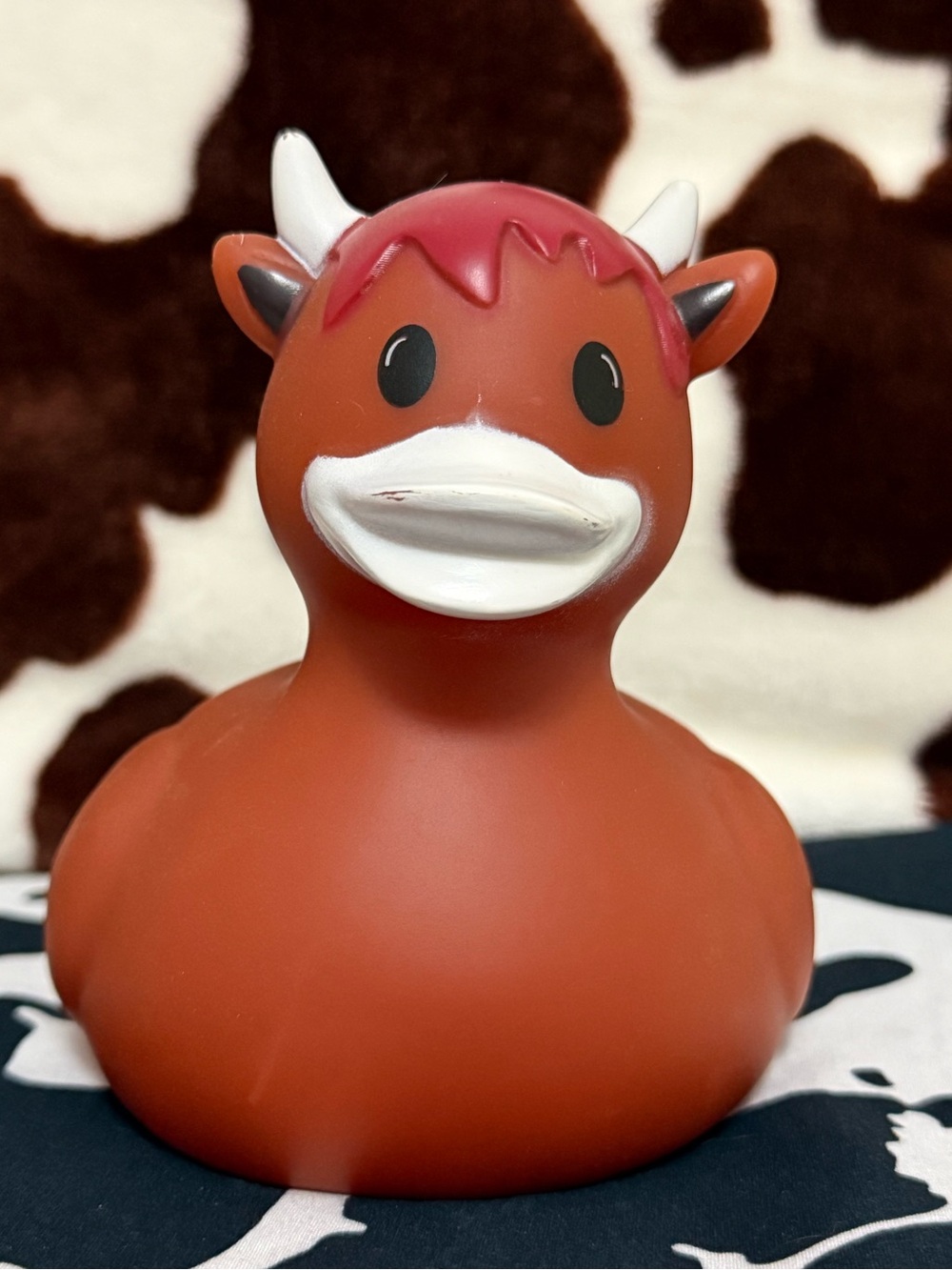 Jumbo Cow Rubber Duck